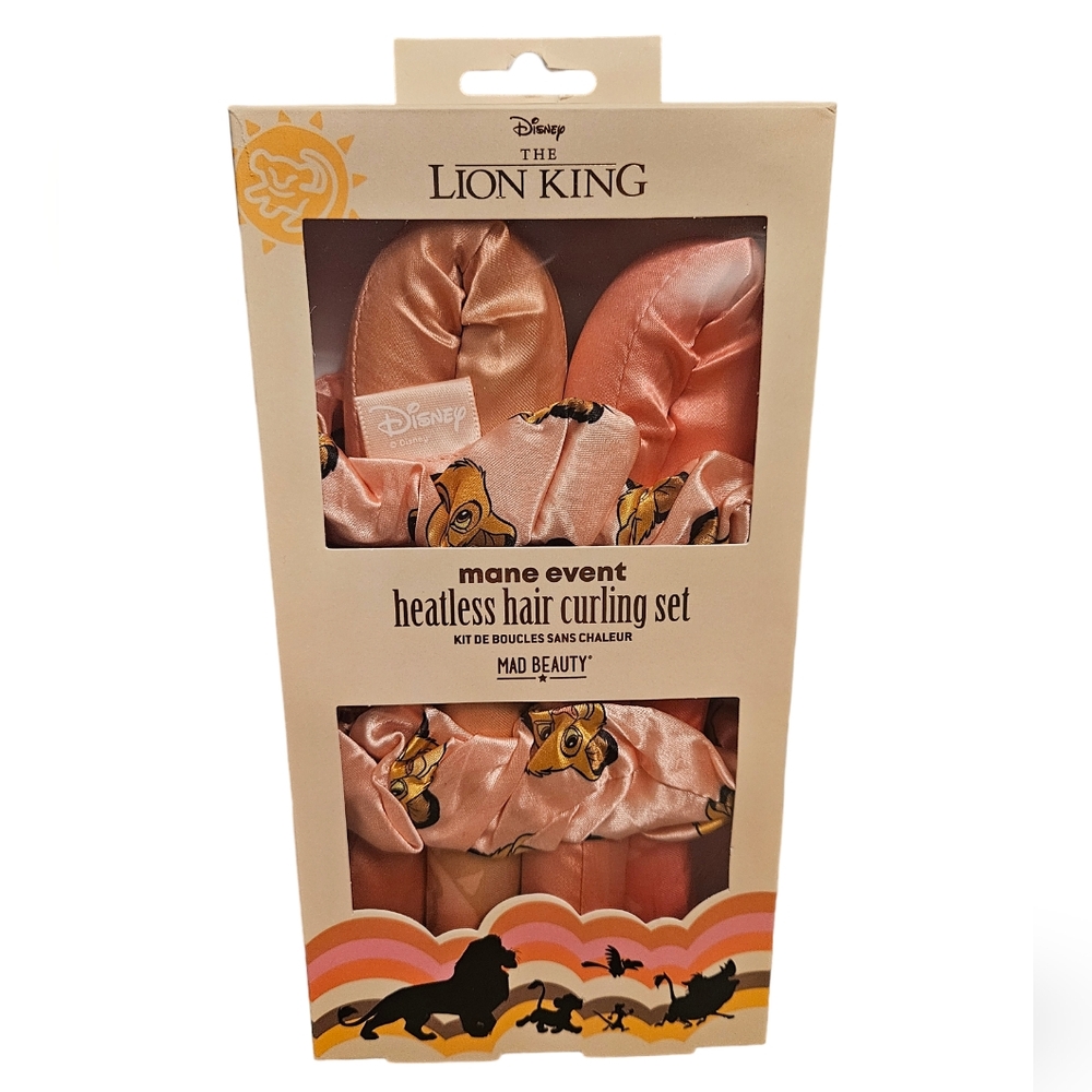 Disney Lion King Heatless curlers with scrunchies
